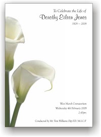 Verses and Hearses Funeral Stationery 290101 Image 4